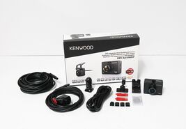 Kenwood DRV-A610WDP GPS Integrated Dual Dashboard Front and Rear Camera - $109.99