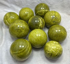 Larger sizes shah maqsood serpentine crystals spheres shah Maqsood 55-70mm balls - £124.60 GBP