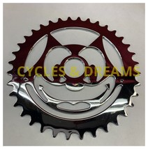 RIDABLE CUSTOM LASER CUT CAT ENIX DESIGN LOWRIDER SPROCKET  FOR 20&quot; TO 2... - £51.27 GBP