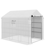 8x6x7ft Walk-in Greenhouse with Trellis - $266.68 CAD