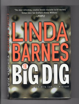 Linda Barnes BIG DIG First edition Mystery Fine Hardcover DJ Detective C... - £9.19 GBP