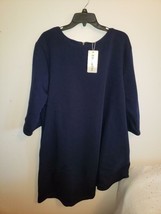 Z Avenue USA Womens Dress Size 2xl w/pockets Asymmetrical - $17.24