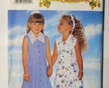 Butterick Fast &amp; Easy 4833 Size 2 3 4 It&#39;s Enchanting Childrens Dress &amp; ... - $7.91