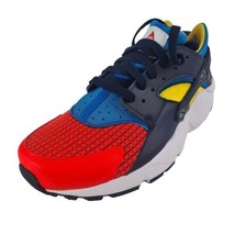 Nike Huarache Run Now PS Bright Crimson Running KIDS Shoes BQ7096 600 Size 4 Y - £54.19 GBP