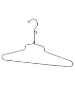 18&quot; Salesman Shirt Dress Top Hanger Chrome Swivel Neck with Loop Lot of ... - $169.18 CAD