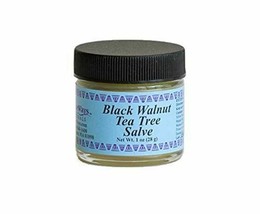 NEW WiseWays Herbals Black Walnut Tea Tree Salve Soothing Anti-Fungal 1 oz - $13.59