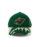 Reebok Junior Bambini Minnesota Wild Draft Cappello, Verde / Beige, Tagl... - $338.32 MXN