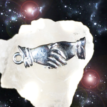 HAUNTED NECKLACE SECRET HANDSHAKE CLOSE THE DEAL AGREE EXTREME OOAK  MAGICK - £2,161.64 GBP