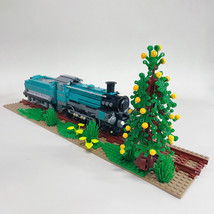 Retro Steam Train Locomotive Building Blocks Set DIY Model MOC Bricks Kids Toys - £54.37 GBP