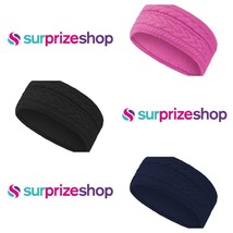 Surprizeshop Ladies Fleece Lined Golf Headband. Pink, Navy Blue or Black - £15.00 GBP