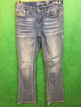 Seven 7 Women&#39;s Distressed Boot Cut Jeans - Size 8 - £20.75 GBP