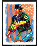 Jose Fernandez Miami Marlins Pitcher Baseball Poster Print Wall Art 18x24 - £21.12 GBP