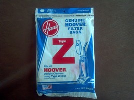 HOOVER  VACUUM CLEANER BAGS Type Z 3 PK - £8.70 GBP