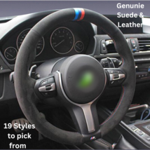 Steering Wheel Cover for BMW F87 M2 F80 M3 F82 M4 M5 F12 F13 M6 F85 X5 M... - £32.30 GBP+