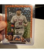 2023 Topps Update Francisco Alvarez RC Orange Foil #041/299 Color Match ... - $451.60 MXN