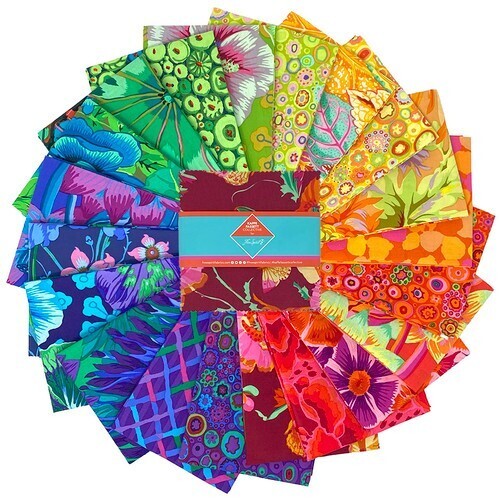 5&quot; Charm Pack - Kaffe Fassett Spectrum FreeSpirit Cotton Fabric Precuts ... - $16.97