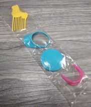 90s Barbie Doll Accessories Pink Sunglasses Visor Seahorse Comb New NOS Vintage - £13.51 GBP