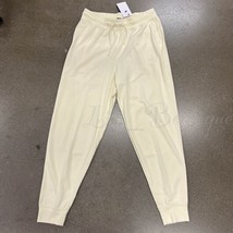 NWT Nike DN4945-113 Women Sportswear Tape Jogger Pants Cotton CreamYello... - $39.95