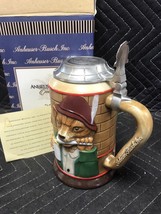Anheuser-Busch Limited edition Stein BEVO FOX 2004 - Signed - Numbered - COA - £31.47 GBP