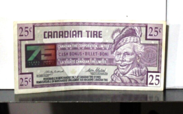 CANADIAN TIRE MONEY 25 CENT 1996 75th ANNIVERSARY SPECIAL EDITION #75129... - $505.89