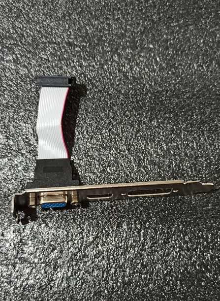 Dell Lenovo HP PCI Bracket Video Graphics Card DVI HDMI Port W/VGA cable... - $1.75