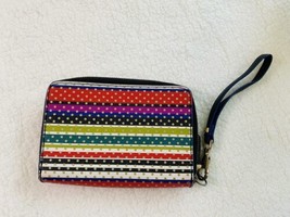 Stella &amp; Dot | chelsea tech wallet, crazy stripes - $28.71