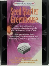 Seed Starter Greenhouses w Clear Dome 12 Cell Pots - $2.96