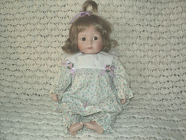 RARE Vintage Ashton Drake Theo Menzenbach Doll Crying Teary Eyed Baby Girl 1982 - £30.34 GBP