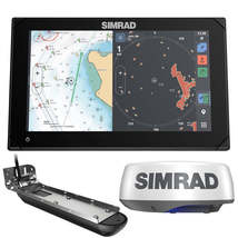 Simrad NSX 3009 Radar Bundle - HALO20+ Radar Dome  Active Imaging 3-in-1 Transdu - £2,886.22 GBP