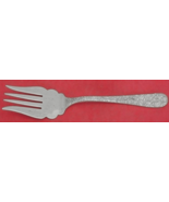 Rose by Stieff Sterling Silver Cold Meat Fork 7 3/4&quot; Serving Heirloom Si... - $2,017.27 MXN