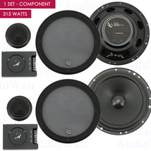 Infinity 315 Watts 6-1/2&quot; 2-Way Pro Car Audio Component Speaker System 6... - £122.29 GBP