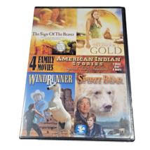 4 Family Movies American Indian Stories DVD New Sealed - £3.87 GBP
