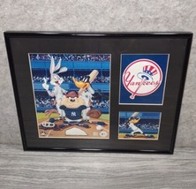 New York Yankees Looney Tunes Lithograph #92/5000 Limited Edition Bugs Taz Daffy - £85.60 GBP