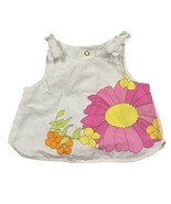 Gymboree Baby Girl Top 3-6 M Sleeveless Floral Flowers Summer Sunshine D... - $254.62 MXN