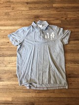 American Eagle Shirt Mens XL Vintage Fit Gray Short Sleeve Casual - £2.75 GBP