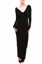 ONE TEASPOON Womens Dress Avalanche Elegant Maxi Black Size S  - $51.40