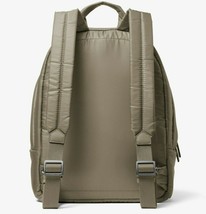 NWB Michael Kors Rae MD Quilted Nylon Army Green Backpack 35F1U5RB2C Dust Bag Y - £74.83 GBP