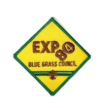 Boy Scout BSA Blue Grass Council Patch Vintage 1984 Scouting Expo Lexing... - $4.74