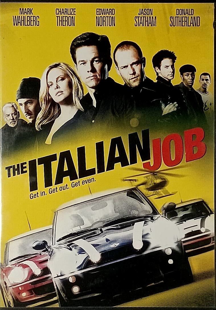 The Italian Job (2003) [DVD WS 2010] Mark Wahlberg, Charlize Theron, Set... - $2.27