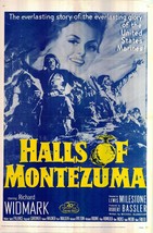Halls of Montezuma Original 1956R Vintage One Sheet Poster - £257.36 GBP