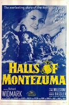 Halls of Montezuma Original 1956R Vintage One Sheet Poster - £259.44 GBP