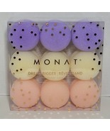 MONAT Dream Bigger Set of 9 Soft Foam Macaron Sleep Rollers NEW SEALED - $3.95
