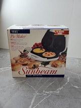 Sunbeam Pie Maker ~Model 4805 101 Recipes New Open Box. - £18.68 GBP