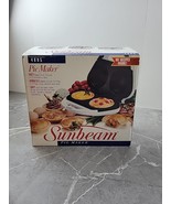 Sunbeam Pie Maker ~Model 4805 101 Recipes New Open Box. - £16.79 GBP