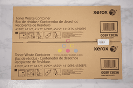 2 OEM Xerox 4110, 4127, 4590, 4595, D110, D125 Waste Toner Containers 00... - $47.52