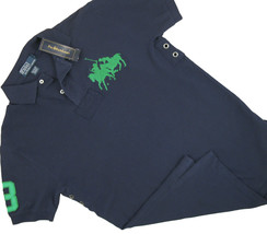 NEW Polo Ralph Lauren Polo Shirt!  White or Navy   *Big Pony Polo Match Players* - £51.94 GBP