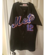 MLB New York Mets Mitchell &amp; Ness  Francisco Lindor Mesh Jersey Size Medium - £32.83 GBP