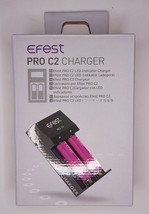 Efest PRO C2 Smart Battery Charger - Open Box Never Used/ Smart LED Fast... - $25.00