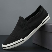 2021 Korean Style Canvas Vulcanized Shoes Mens Breathable Fashion Low-Top Cloth  - £55.62 GBP