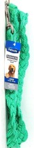 1 Count Petmate Fashion Braided Nylon Large 1&quot; Wide X 5&#39; Long Green Leash - £14.26 GBP